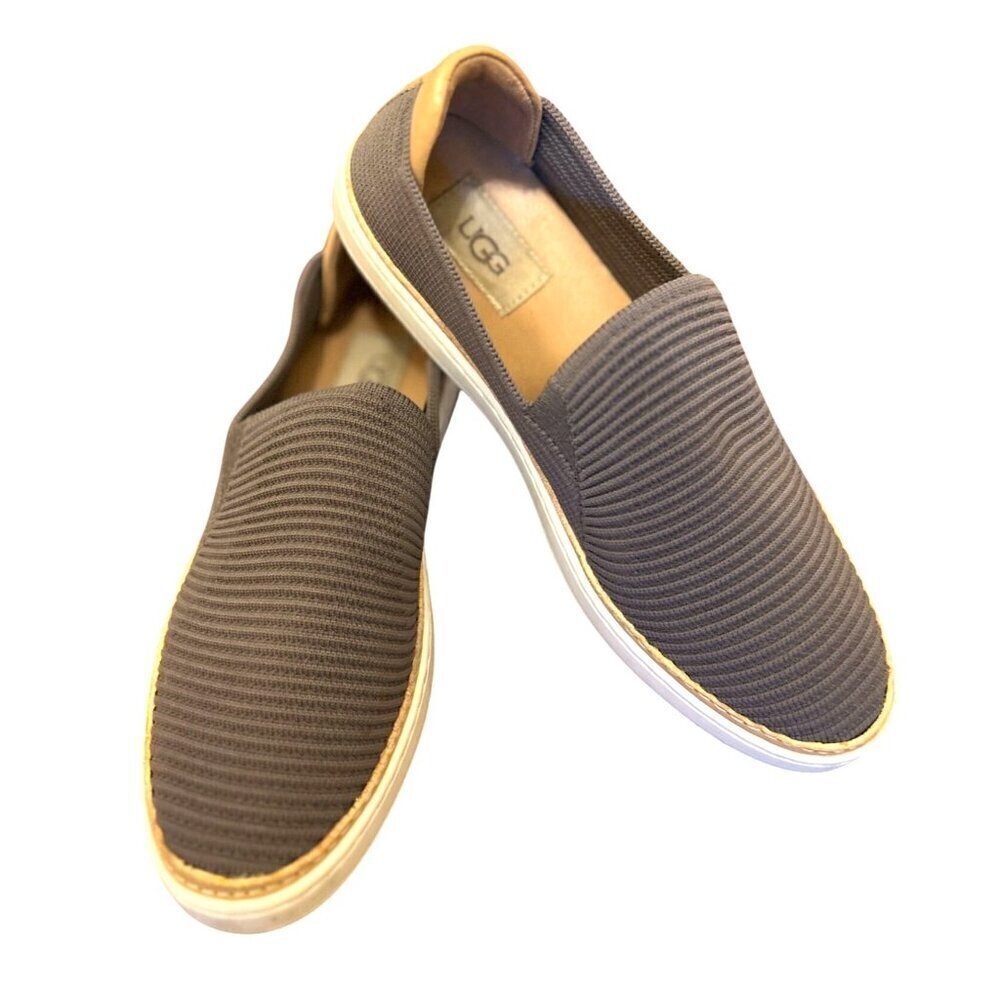 UGG Sammy Sneaker Gray Loafers Size 7.5